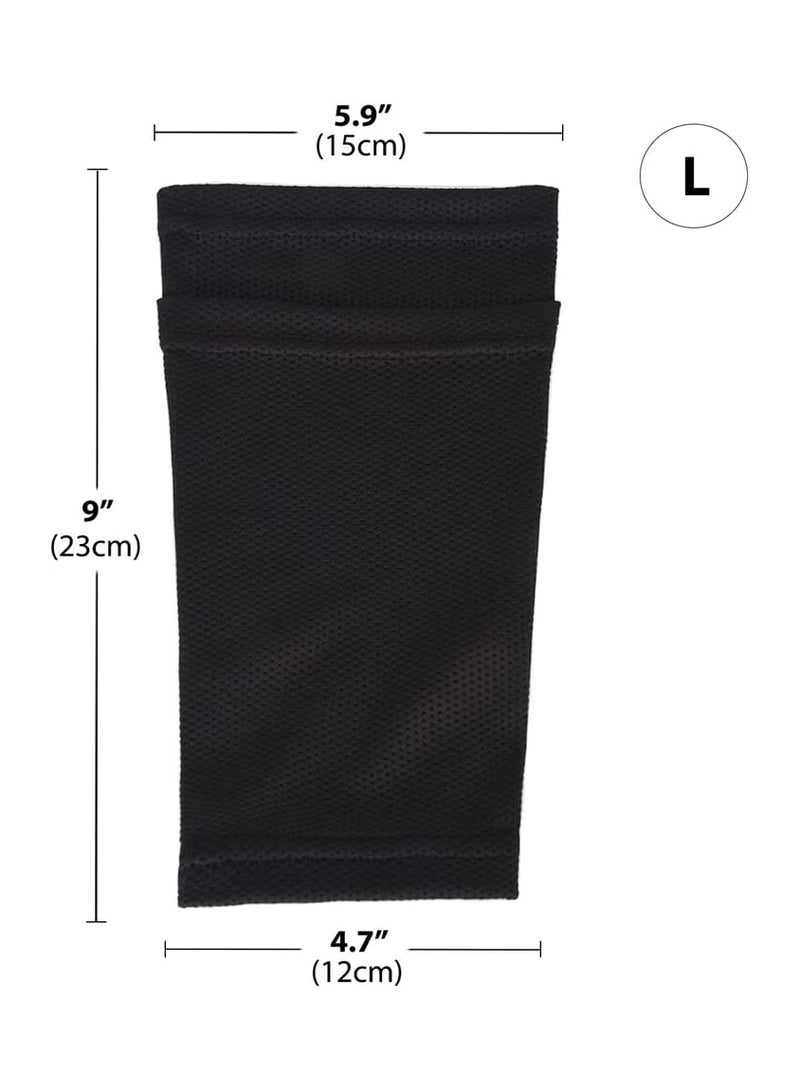 كاست ويف 2 أزواج من الجوارب كرة القدم طماق التهوية كرة القدم طماق الأكمام ، مع جيوب ، يمكن وضع وسادة كرة القدم طماق - Image 5