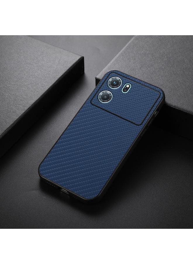 S-TOP Case For OPPO K10 5G Accurate Hole Carbon Fiber Texture PU Phone Case - Image 2
