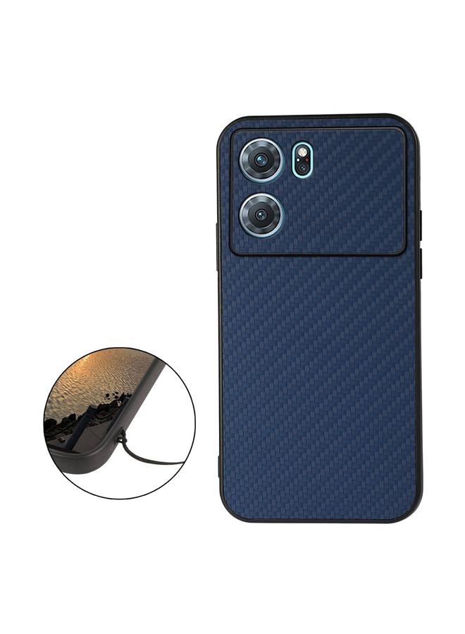 S-TOP Case For OPPO K10 5G Accurate Hole Carbon Fiber Texture PU Phone Case - Image 3