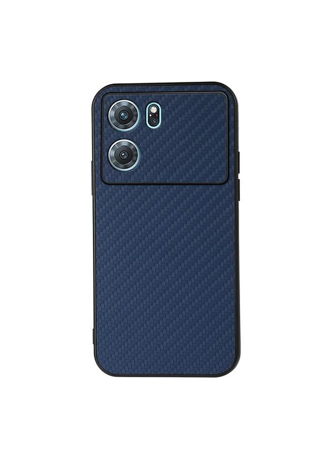 S-TOP Case For OPPO K10 5G Accurate Hole Carbon Fiber Texture PU Phone Case - Image 1