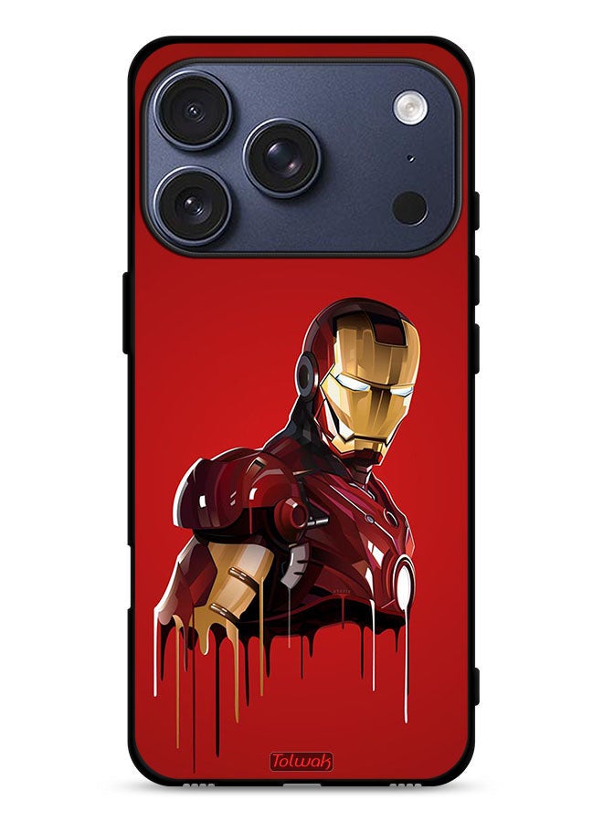 Tolwak Apple iPhone 17 Pro Protective Case Cover Iron Man Art - Image 1