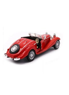 die cast 1:28 Scale Pullback Diecast Metal Antique Classic Model Cars Collectible Toy Gifts (Red,Length 6.5in/16.8cm)  - Image 5