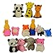 Iwako Japanese Puzzle Take Apart Erasers Zoo Animals Set of 7 - Image 3