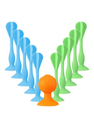 11PCS Suction Cup Darts Silicone Dart Game Sticky Darts Set Table Dart Game Target Game Set Throwing Game Toy Sets Safe Dart Set Family Dart Game Sticky Game Toys for Adults Indoor Outdoor Game Sports - pzsku/ZFA1D30162B219D85ED26Z/45/_/1715855021/2515222f-b603-4643-b6fd-24ec579eb0b2