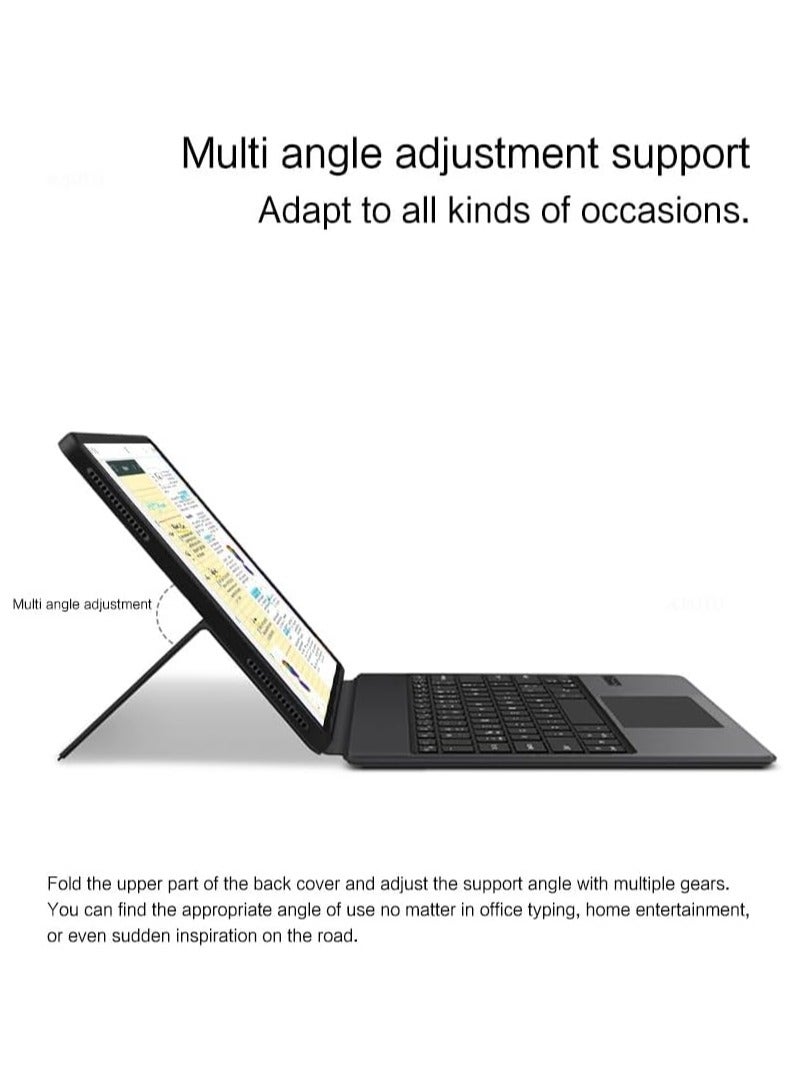 General Keyboard Case Compatible with Samsung Galaxy Tab S9 Ultra 14.6 Inch,Multi-View Stand, Smart Keyboard Case with Trackpad and Mouse  - Image 4