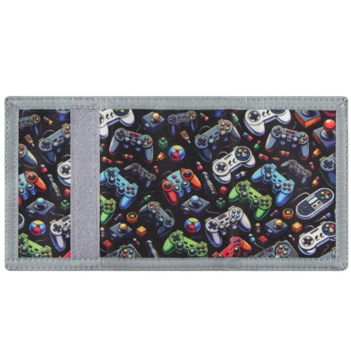 Lamiza Kids Wallet for Boys & Girls w/Coin Pocket, Video Game Toddler Wallet for Ages 4-12, Perfect for Christmas/Birthday Gifts - Image 4