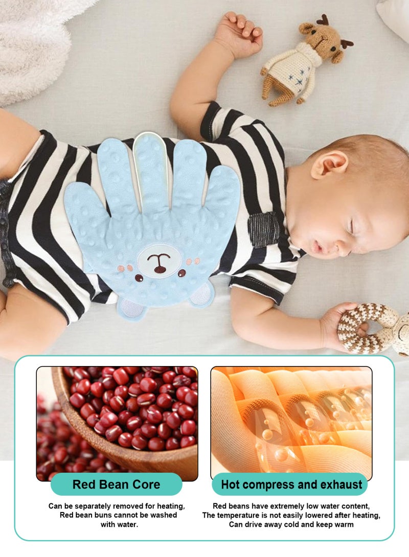 URbazaar Baby Soothing Palm, Baby Patter for Sleep, Startle Prevention Cartoon Animal Baby Pillow, Electric Baby Soothing Palm with Remote Control, for Newborns Baby Girl Baby Boy - Image 4