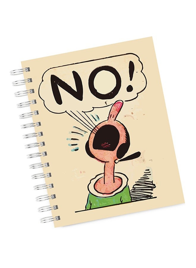 LIT Olive Popeye No Notebook Spiral Hardcover  - Image 1