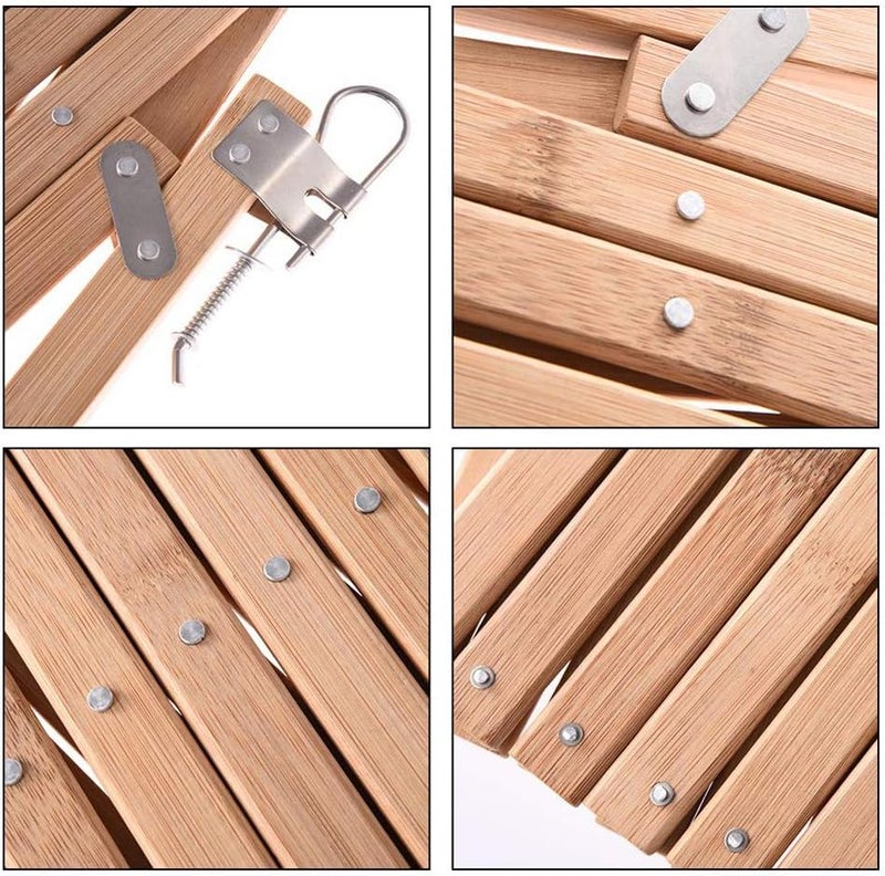 بوابة حماية للكلاب داخلية من زيروديس وود (Zerodis Wood Indoor Dog Gate)، حاجز أمان قابل للسحب مصمم للكلاب، بطول قابل للتعديل يتراوح بين 60 و110 سم، مناسبة للسلالم والغرف النوم والأماكن الخارجية (ألوان متنوعة). - Image 2