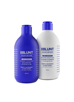 BBLUNT Intense Moisture Shampoo & Conditioner Duo (300 ml + 250 g) 