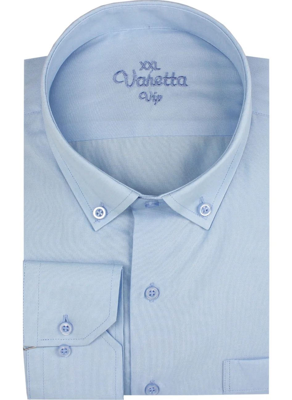 Varetta Plus Size Long Sleeve Men's Shirt