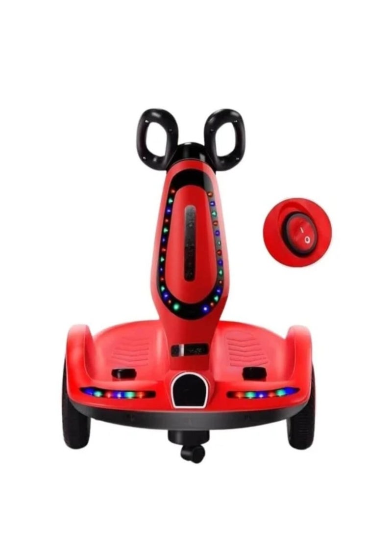 سيارة أطفال كهربائية حديثة ومتطورة بتصميم مبتكر مع ريموت كنترول للأهل وحزام أمان لحماية الصغار، مزودة بإضاءات تفاعلية ملونة وأصوات موسيقية شيقة لتجربة قيادة ممتعة وآمنة تساعد على تنمية مهارات الطفل الحركية وتعزز شعوره بالمرح والاستقلالية داخل المنزل وخارجه - Image 5