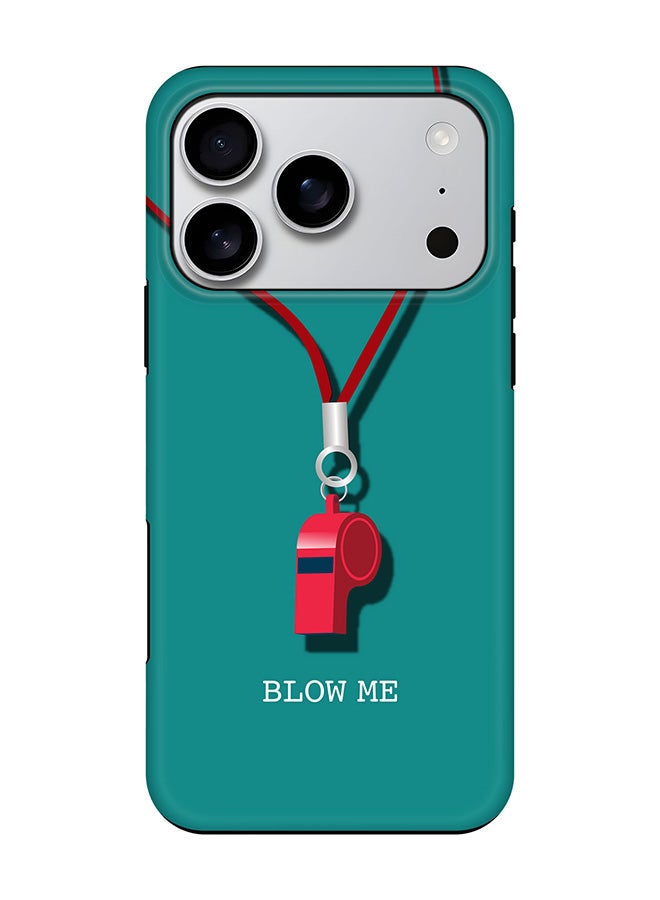 Stylizedd Tough Pro Magnetic Case for iPhone 17 Pro, Dual Layer hybrid PC + TPU Mobile Cover Matte - Blow Me