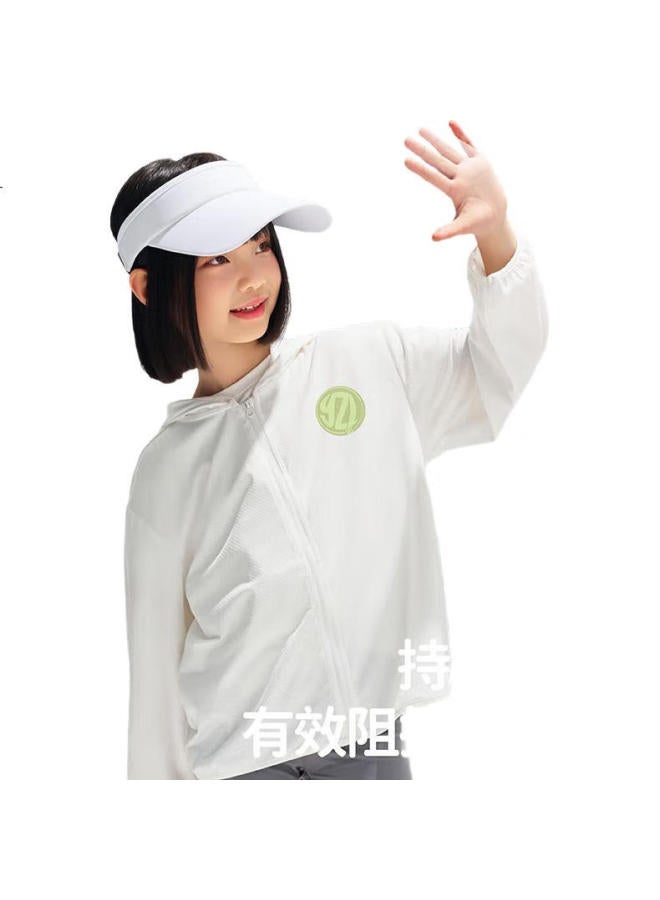 Yuzhaolin Upf50+ Children'S Sun Protection Clothing For Boys And Girls, Summer Lightweight Sunscreen Jacket, Uv Protection Top - Image 2