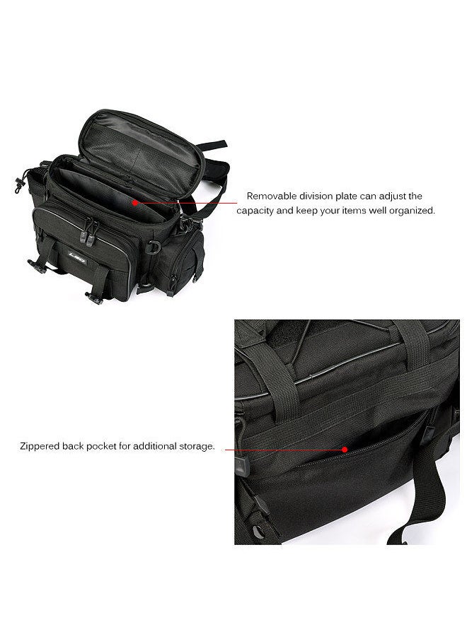 LEO Multifunctional Fishing Tackle Bag Outdoor Sports Single Shoulder Bag  - Image 3