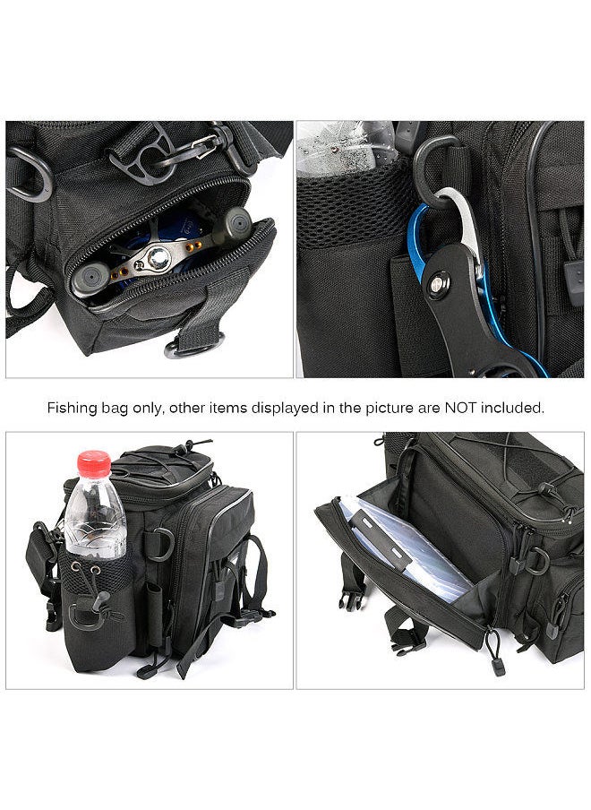 LEO Multifunctional Fishing Tackle Bag Outdoor Sports Single Shoulder Bag  - Image 5