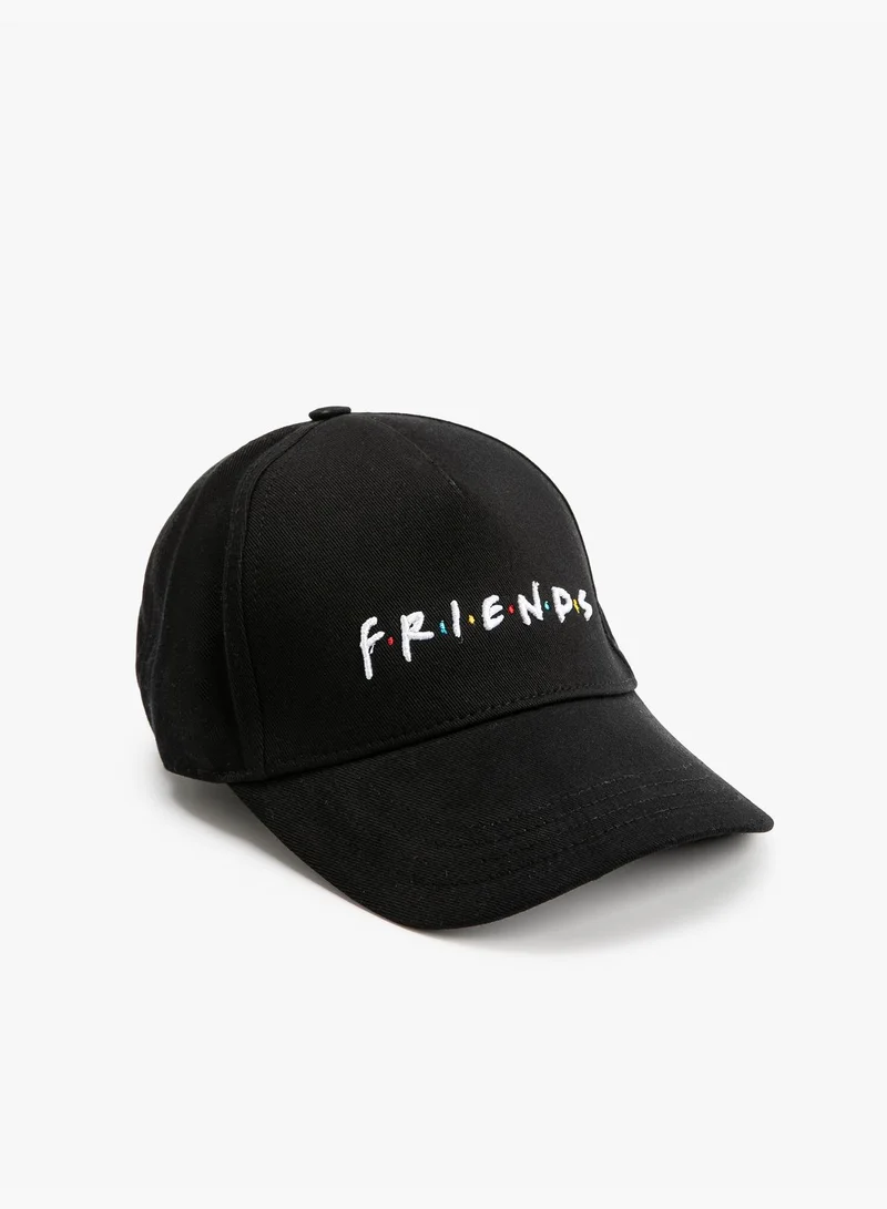كوتون Friends Cap Hat Embroidered Licensed Cotton