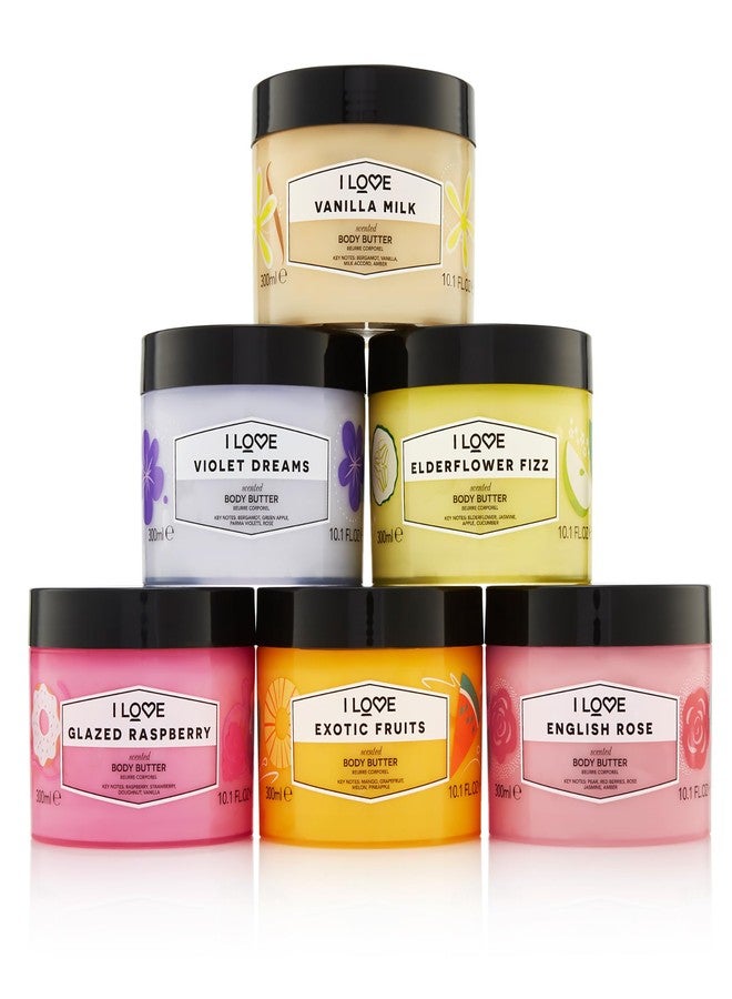 I LOVE Vanilla Milk Scented Body Butter - Hydrating Body Butter for Dry Skin - Vitamin E and Aloe Vera - Shea Butter and Coconut Oil - 10.1 oz - Image 3