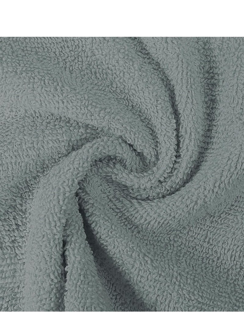 Utopia Towels - Utopia Towels [12 Pack Premium Wash Cloths Set (12 x 12 Inches) 100% Cotton Ring Spun, Highly Absorbent and Soft Feel Essential Washcloths for Bathroom, Spa, Gym, and Face Towel (Cool Grey) - Image 1