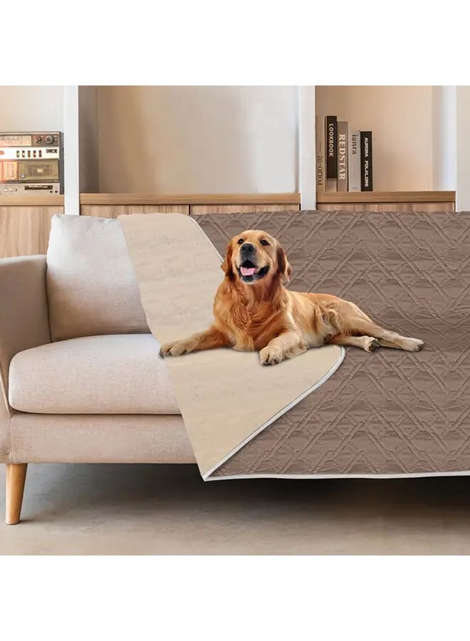 Dark Coffee Extra Large Pet Pad Anti Side Leakage Soft Skin Friendly Breathable - Image 1