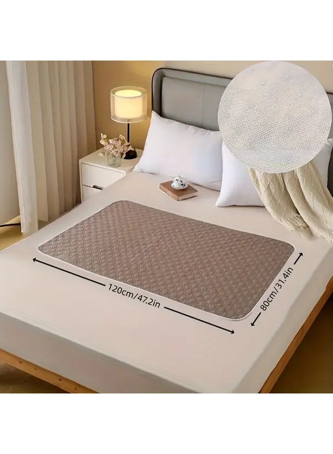 Dark Coffee Extra Large Pet Pad Anti Side Leakage Soft Skin Friendly Breathable - Image 5