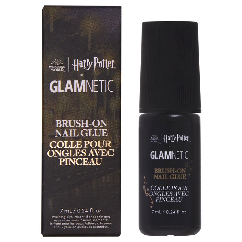 Glamnetic Harry Potter x Glamnetic Super Strong Brush On Nail Glue Brush Tip Applicator Mess Free Travel Friendly Vegan Durable LongLasting 24 fl oz - Image 3