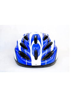 Generic Road Bicycle Helmet, Lightweight, Breathable & Adjustable -   Blue * White -BYC008 