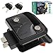 LATCH.IT LATCHIT Rv Door Lock Black Camper Door Lock fits 275 x 375 Hole 2 Keys Included RV Door Latch All Metal Enclosed Trailer Door Latch Camper Door Latch for Trailers Fifth Wheels More - Image 2