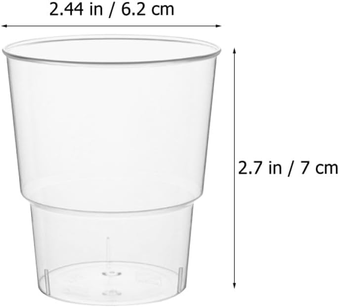 150ml Thickened Ps Disposable Plastic Cups 100pcs Multi-function Cold Drink Beverage Party Drinking Cups for Juice Milk Tea - Image 2