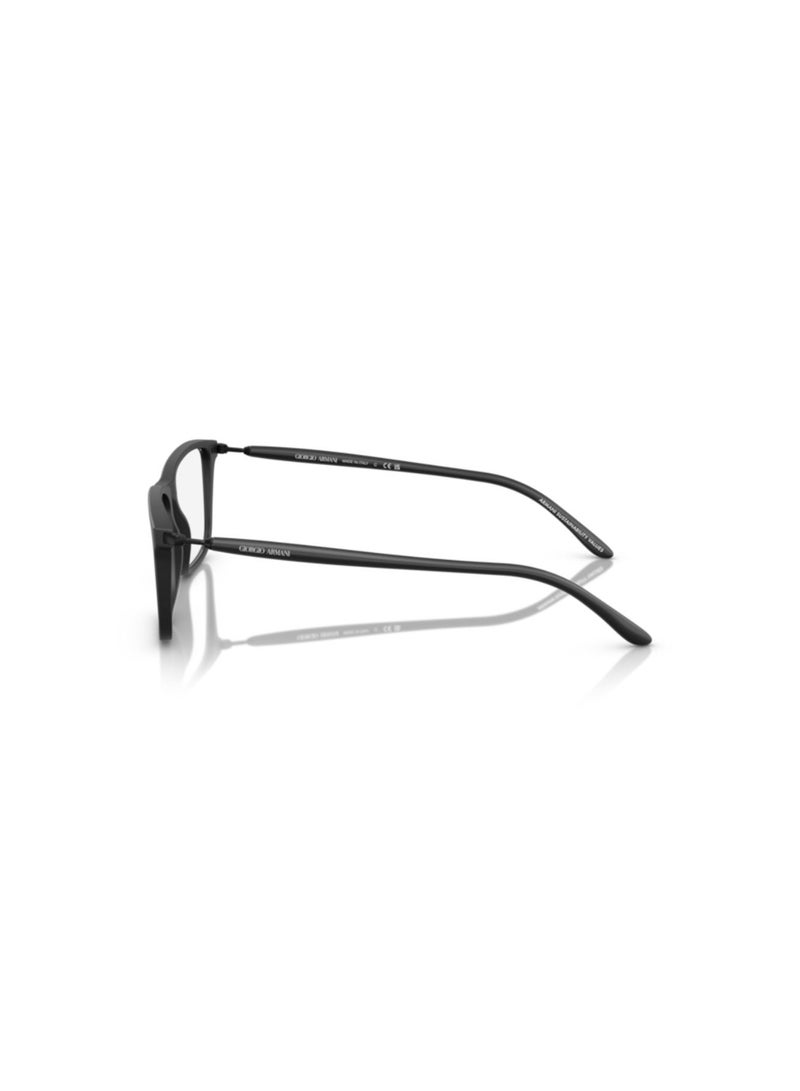 GIORGIO ARMANI Giorgio Armani Man Rectangular  Eyeglasses- Ar 7261 - Lense Size:54Mm - Matte Black - Image 2