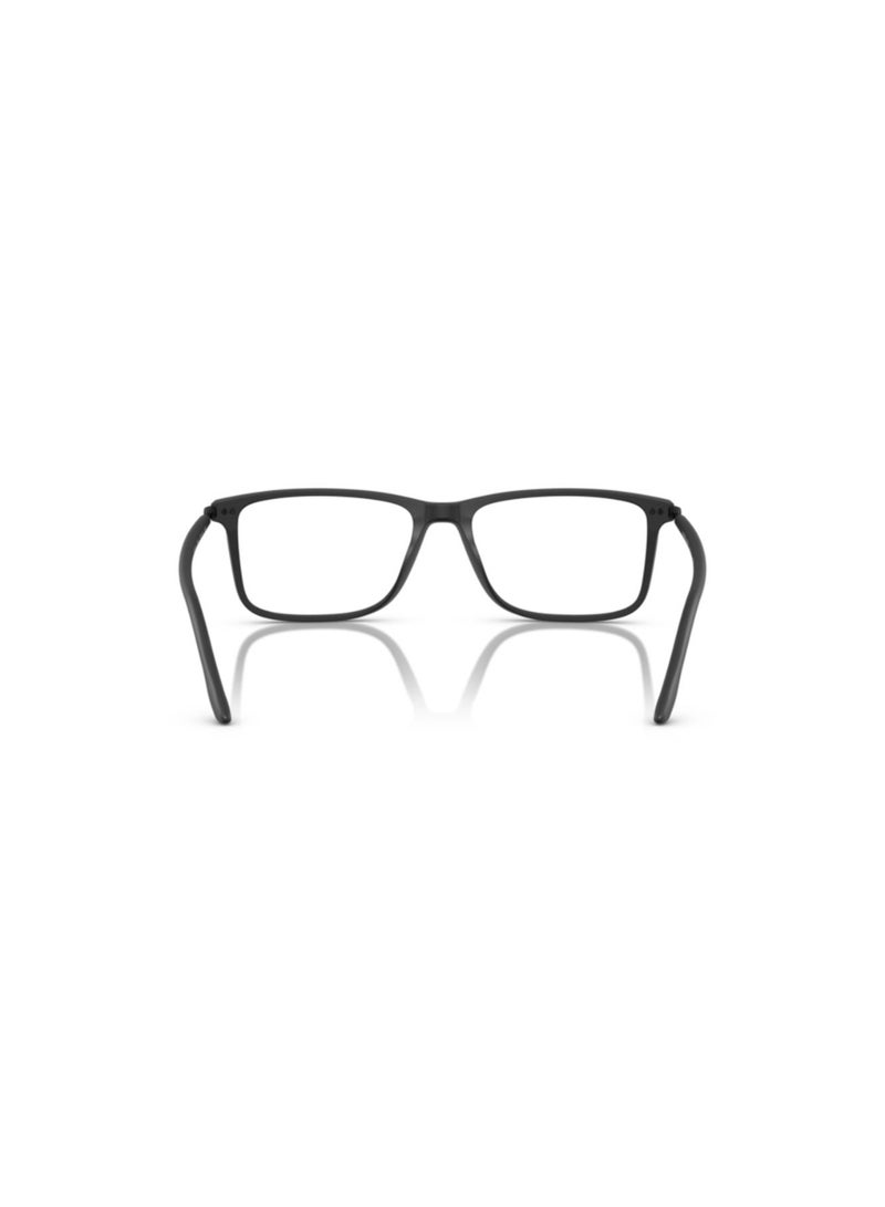 GIORGIO ARMANI Giorgio Armani Man Rectangular  Eyeglasses- Ar 7261 - Lense Size:54Mm - Matte Black - Image 3