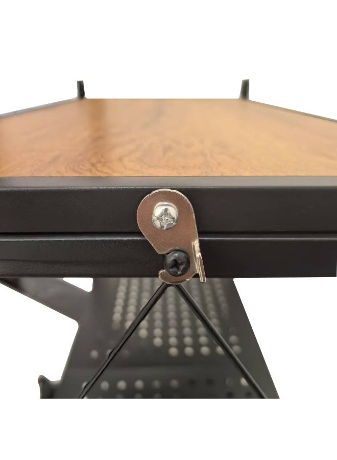 ايست من نون رف فولاذي قابل للطي 68.7x35.5x85.8 سم - Image 5