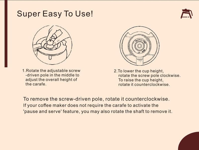 cupsync 12-Cup Flexbrew coffee pot replacement Compatible with Hamilton Beach 49902,49904,49915,49905,49317,49467,49611,49934,46290,46299,46293,43874,49630,49615,49911,46299,46290,43874,49924 - Image 4