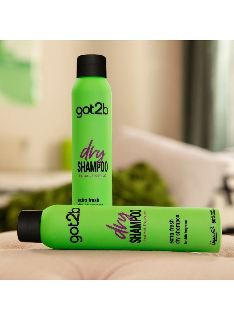 Schwarzkopf got2b Instant Refresh Extra Fresh Dry Shampoo 200ml - Image 3
