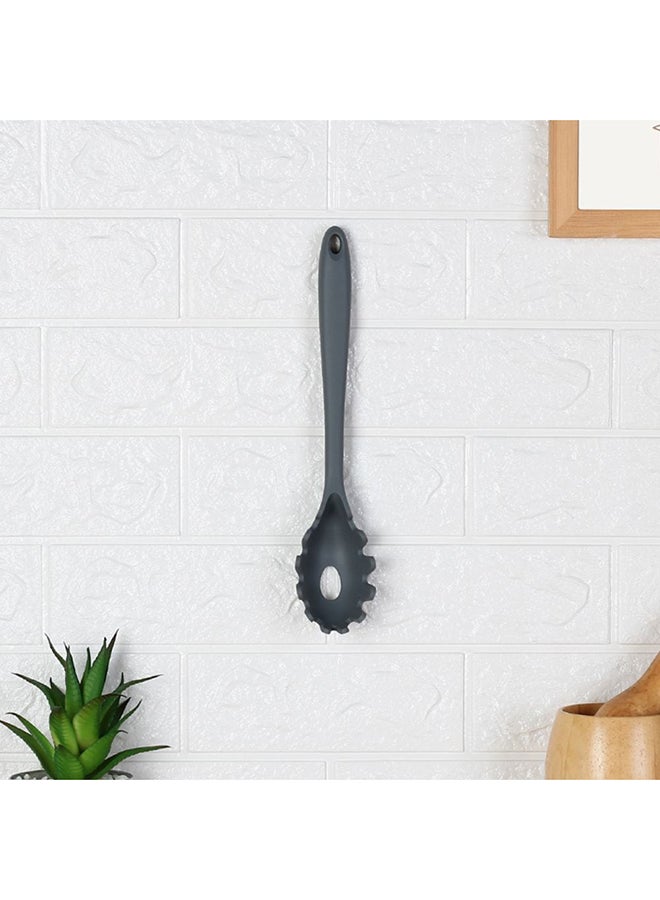 DANUBE HOME خدمة السباغيتي من سيشيف دلايت - شوكة باستا غير لاصقة مقاومة للحرارة، أداة مطبخ متينة ومريحة لتقديم المعكرونة والسباغيتي والمعكرونة L28.3XW5Cm - Image 1