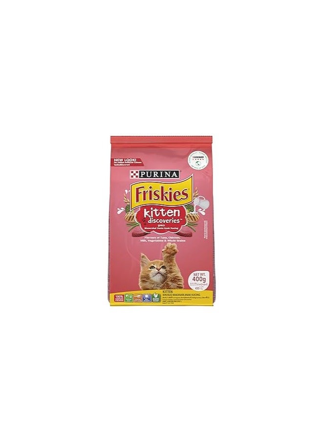 PURINA Friskies Kitten Discovery Dry Cat Food 400g