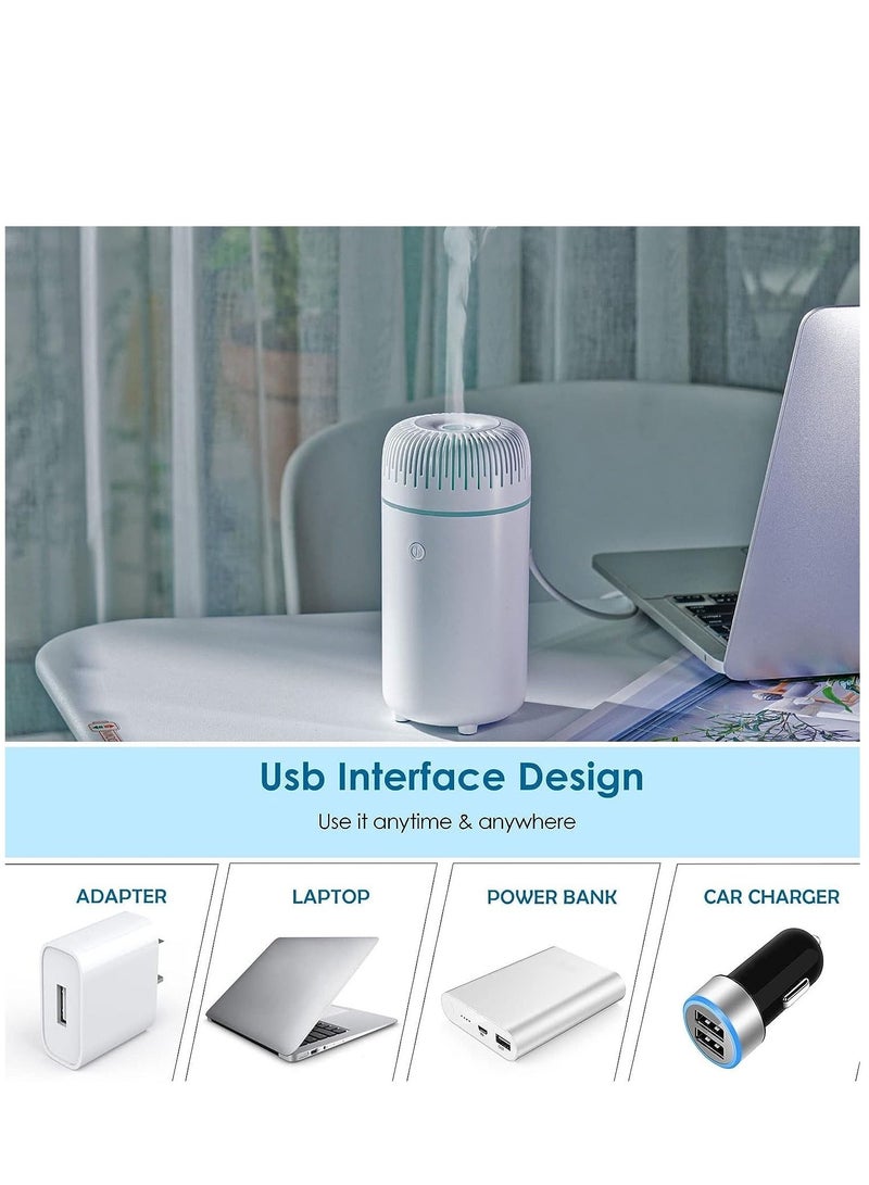 Y&D Car Diffuser Humidifier Aromatherapy Essential Oil USB Cool Mist Mini Portable for Home Office Bedroom - Image 4