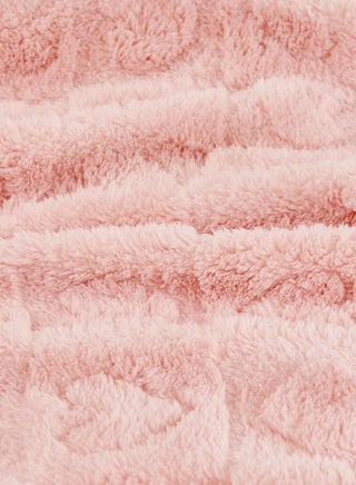 Baby Blanket Heart Checkered Blanket, Ultra Soft Cozy Baby Blankets for Girls Boys, Fluffy Infant Toddler Newborn Receiving Blankets for Crib Stroller 76*100cm (Light Pink) - view 5