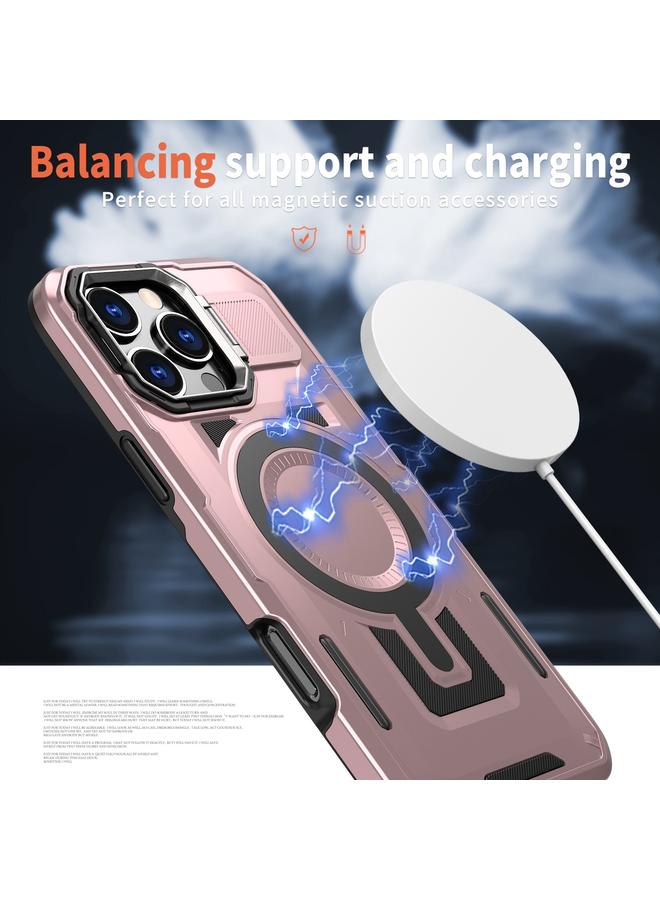 اس-توب حافظة لهاتف iPhone 13 Pro مزودة بإطار مجوف وحامل MagSafe - Image 4