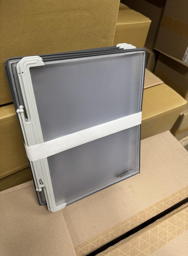 Tarifold DJOIS Desktop Reference and Display System, Steel Wire Frame, Letter-Size, 10 Double-Sided Pockets, 20-Sheet Capacity, Expandable, Made in France, Grey (TD271) - Image 5