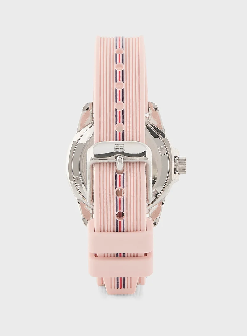 تومي هيلفيغر Casual Pu Strap Analog Watch
