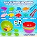 kizh Sorting Colors Sea Animals Counting Toys with Matching Sorting Cups and Game Dices Color Classification and Sensory Training Preschool Educational Learning Toys for Toddlers Kids Girls Boys Ages 3 - Image 4