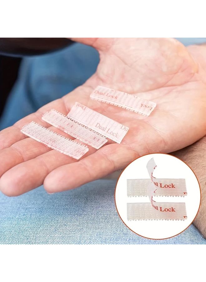 12 Packs Industrial Grade Double Locking Mushroom Hook Loop Adhesive Strong Fixing - Image 5
