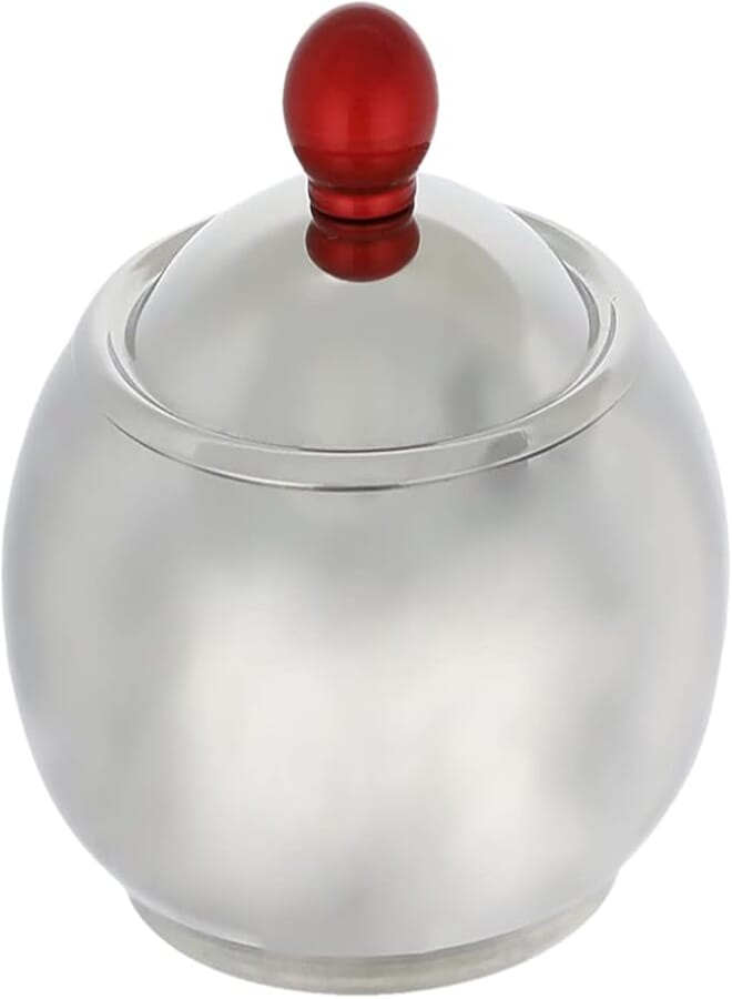Aboud Stainless | 18/10 stainless steel sugar bowl - silver