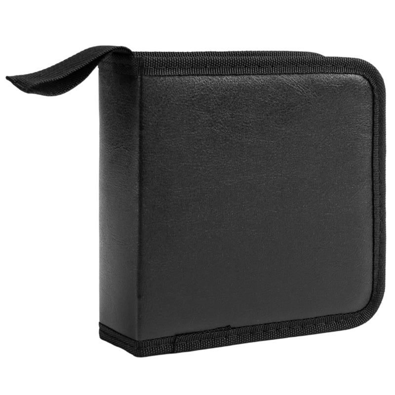 Heavy Duty PU Travel Case For 40 CDs With Anti Scratch Design Music Storage - Image 2