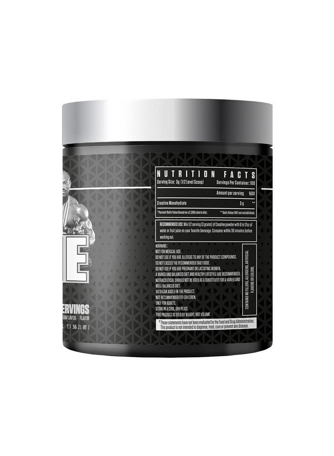 DEXTER JACKSON مسحوق كرياتين مونوهايدرات سلسلة ديكستر جاكسون السوداء - 300 جرام، 100 حصة | مجهرية لامتصاص معزز - Image 3