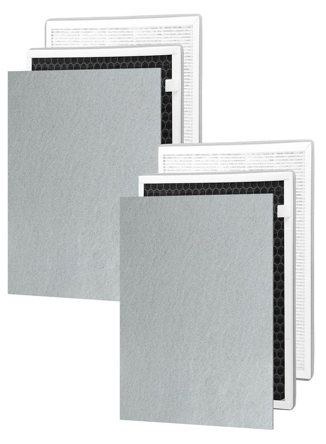 XBWW 2 Packs IC-5018 IC-5120 Replacement Filter for InvisiClean Aura IC-5018, Aura II IC-5018 and Sensa IC-5120, 4 in 1 filter of Activated Carbon Filter - Image 1