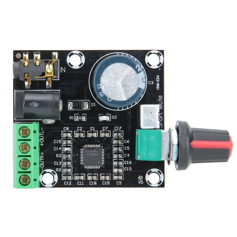 Digital Amplifier Board: 15Wx2 Dual Channel With High Performance PAM8610 Chip - Loud Clear Sound Compact Size Easy To Install for MP3 MP4 Mobile Phone Notebook - Image 4