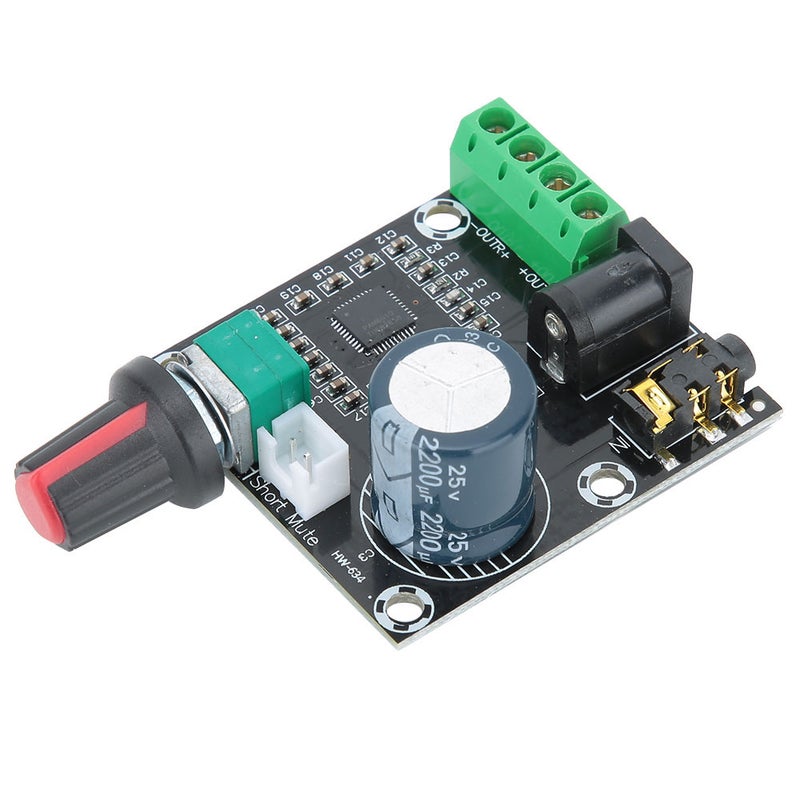 Digital Amplifier Board: 15Wx2 Dual Channel With High Performance PAM8610 Chip - Loud Clear Sound Compact Size Easy To Install for MP3 MP4 Mobile Phone Notebook - Image 2