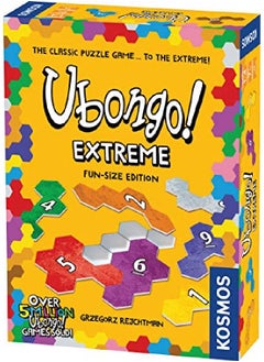Thames & Kosmos Ubongo Extreme Funsize Edition A Kosmos Game From ; Geometric Puzzle Game For Kids & Families ; For Ages 7+ Portable Format ; Encourages Spacial Recognition  - Image 1